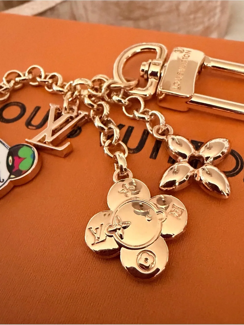 LV Bag Charm Keychain